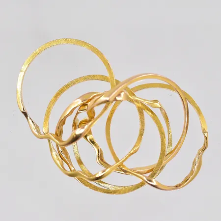 Pusselring stl:19½, 14K Vikt: 7,9 g