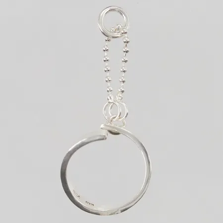 Hänge 48mm stämplad am 925/1000 Silver 4,8g.