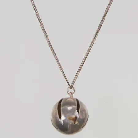 Kedja 70cm hänge 17mm 835/1000 Silver 7,1g.