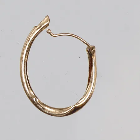 Udda örhänge, defekt, 18K Vikt: 0,5 g