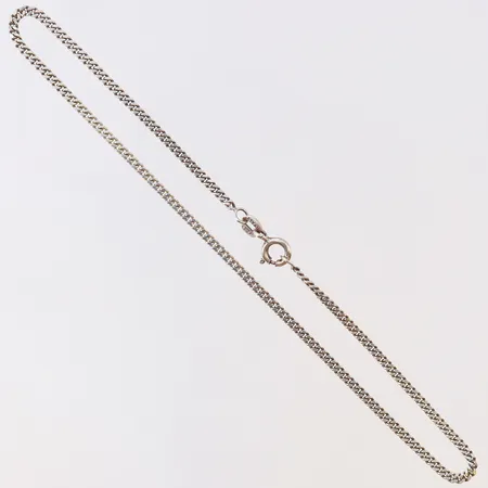 Vristlänk Pansar längd 26cm bredd 2mm Silver 925/1000.  Vikt: 3,1 g