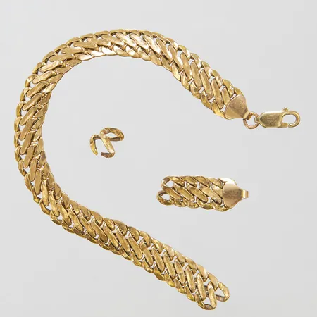 Armband, defekt, 14K, Vikt: 6,2g Vikt: 6,2 g
