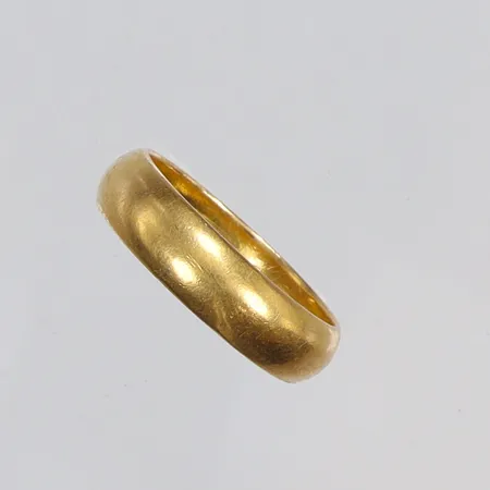Ring slät gravyr 23K Vikt: 8,3 g