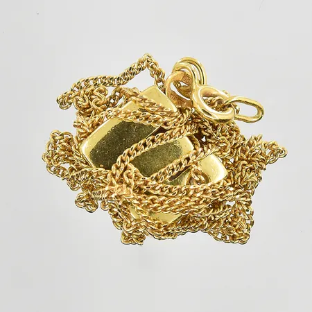 Diverse defekt guld 18K. Vikt: 6,5 g