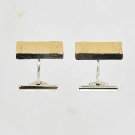 Manschettknappar längd 22mm, bredd 21mm, 830/1000 silver. Vikt: 21 g