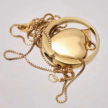 Diverse defekt guld, 18K, 8,03g.