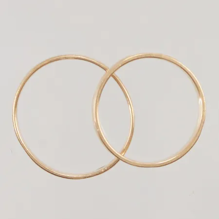 2 Ringar gravyr 18K 5,9g.