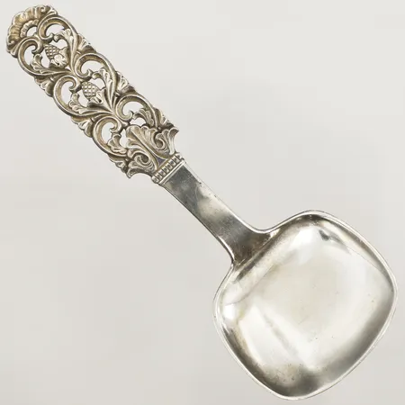 Serveringssked, "Kloster" längd ca 14cm Brødrene Lohne, Norge Silver 830/1000  Vikt: 34,4 g
