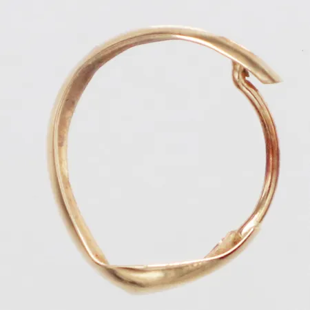 1 udda örhänge, bucklig, 18K Vikt: 0,2 g