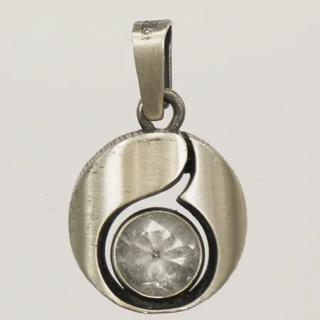 Hänge Finnfeelings, Karl Laine för Sten & Laine, Ø15mm, 925/1000 silver Vikt: 2,5 g