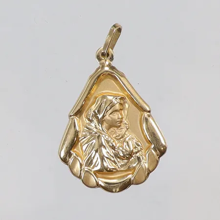 Hänge 35x22mm, 18K Vikt: 2,9 g