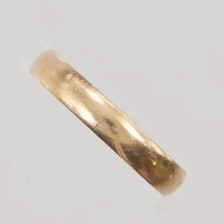 Ring stl:17¼ bredd 3mm gravyr 18K 3,2g.