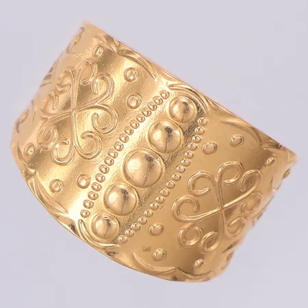 Norrbottensring Petersson stl:17, 18K Vikt: 4,7 g