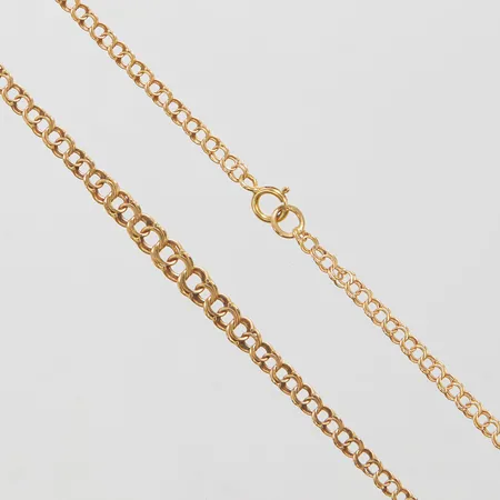 Collier Bismarck längd 42,5cm, bredd 3-4mm, 18K, Vikt 5,0g Vikt: 5 g