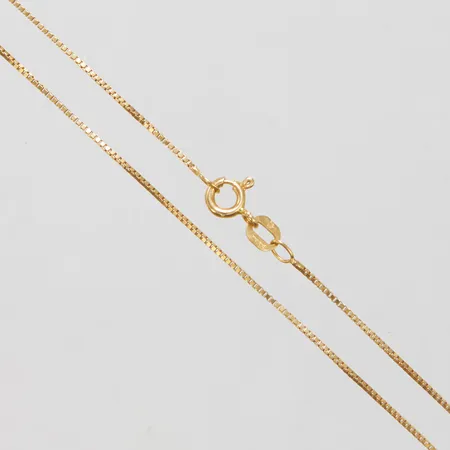 Kedja Venezia längd 38cm, bredd 0,8mm, Balestra, 18K, Vikt: 1,8g Vikt: 1,8 g