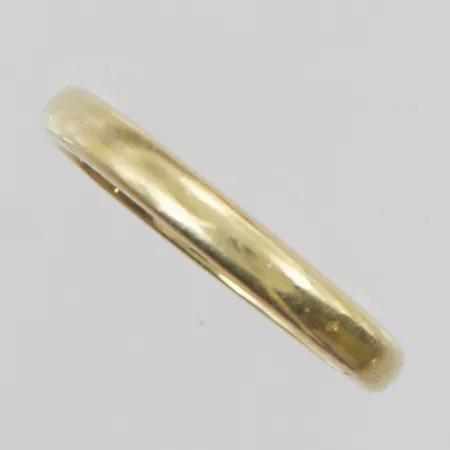 Ring Ø19 förgylld, skev, hack i skenan 925/1000 Silver 2,5g.