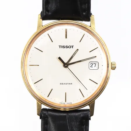 Herrur Tissot,fungerar ej,diameter ca 33.5 mm,18k.