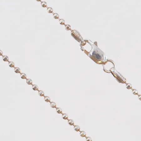 Kedja Kullänk längd 38,5cm bredd 1,8mm Silver 925/1000.  Vikt: 3,7 g