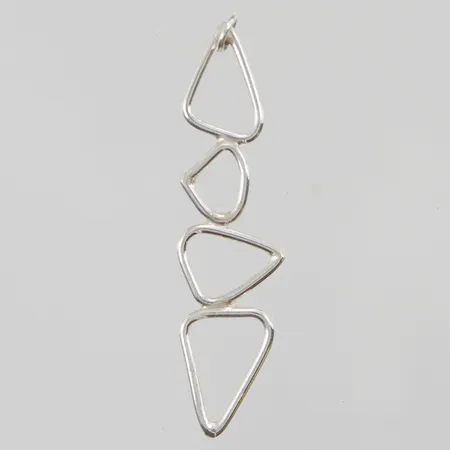 Hänge 57mm stämplad am 925/1000 Silver 4,7g.