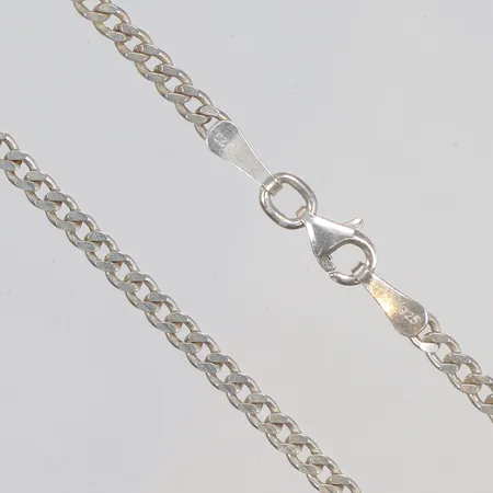 Kedja Pansar 55,5cm bredd 2,5mm silver 925/1000 Vikt: 9,6 g