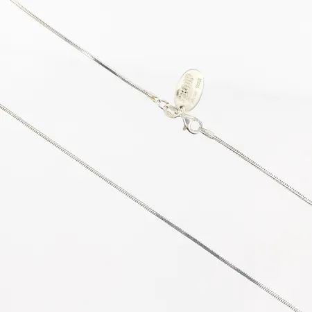 Kedja Scoop längd 39,5cm bredd 1mm, silver 925/1000 Vikt: 6 g