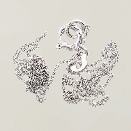 Kedja Ankar av/defekt, vitguld 14K Vikt: 0,7 g