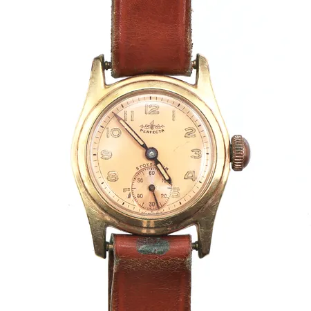 Damur Perfecta,stål,diameter ca 24.7 mm,tickar igång men ej funktionstestad.