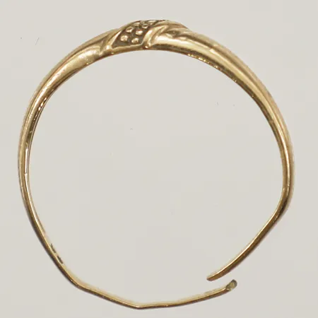 Ring, klippt skena 8K Vikt: 0,7 g