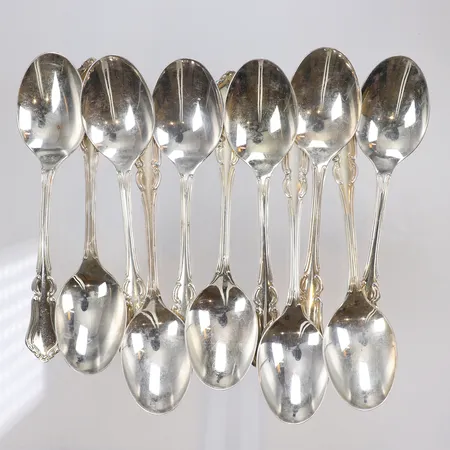 11st Kaffeskedar längd 11,5cm MGAB silver 830/1000 Vikt: 170,2 g