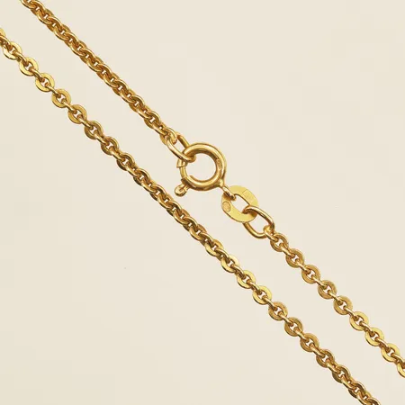 Kedja längd 74cm, bredd 2,1mm, 18K Vikt: 11,5 g