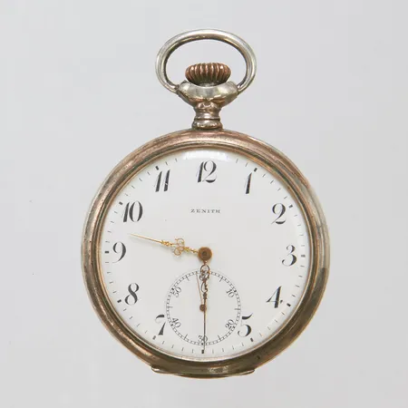 Fickur Zenith Grand Prix Paris 1900 manuell, Ø52mm, 800/1000 silver, bruttovikt 95,2g