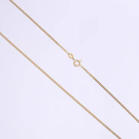 Halskedja Pansar längd 51cm bredd 2mm 18K Vikt: 4,8 g