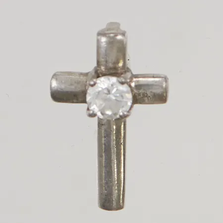 Hänge "kors" 19mm 925/1000 Silver 2,1g.