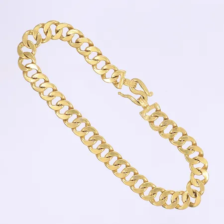 Armband Pansar längd 21cm bredd 8mm 23K  Vikt: 27,7 g