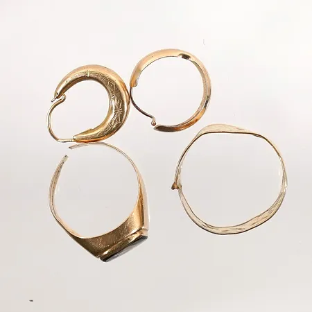 Diverse defekt guld 18k 6,4g 