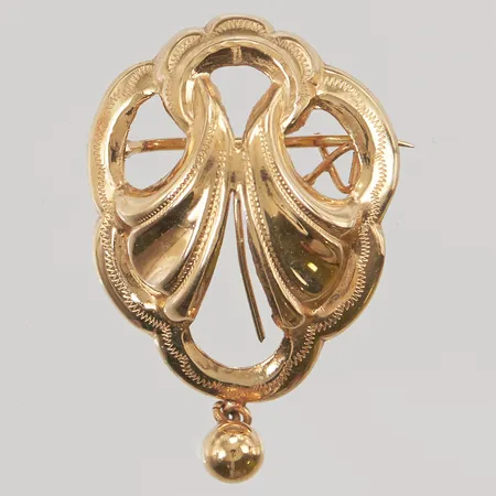 Brosch 33mm 18K 2,5g.