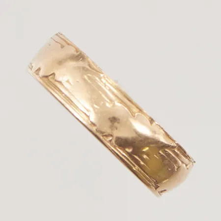 Ring stl:17½ bredd 5mm gravyr 18K 4,8g.