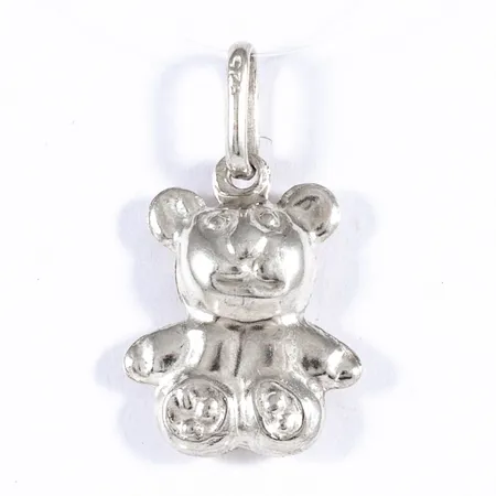 Hänge nalle bredd 13,5mm, längd 23,5mm silver 925/1000 1,1g. 