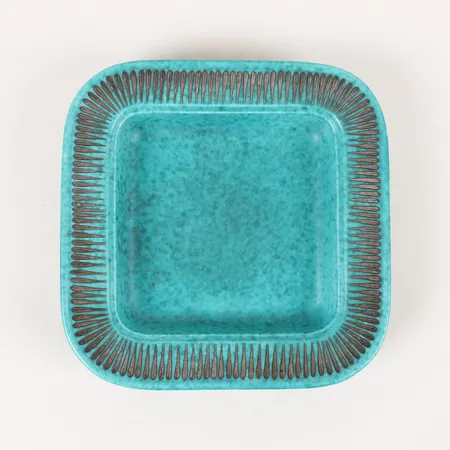 Fat "Argenta" Wilhelm Kåge för Gustavsberg, numrerad 1196, ca 21,5 x 21,5cm. Vikt: 0 g