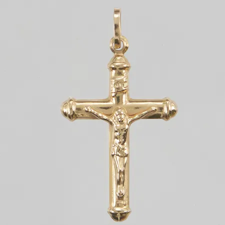 Hänge "krusifix" 32x21mm 18K 1,7g.