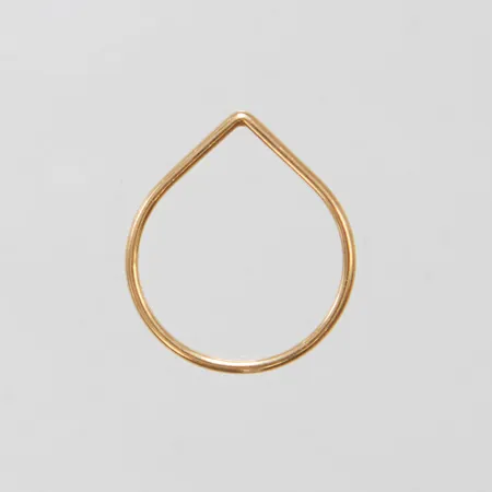 Hänge, 2,1cm, 18K  Vikt: 1,3 g