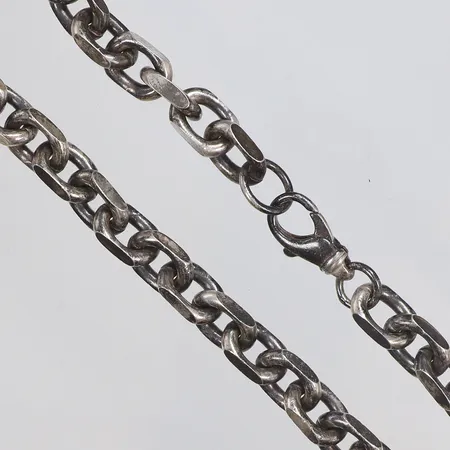 Kedja Ankar längd 49cm, bredd 9mm, silver 925/1000 Vikt: 114,3 g