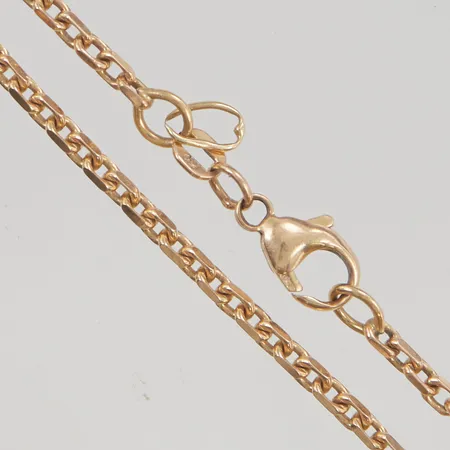 Armband 20cm bredd 2mm slitet lås 18K 5,6g.