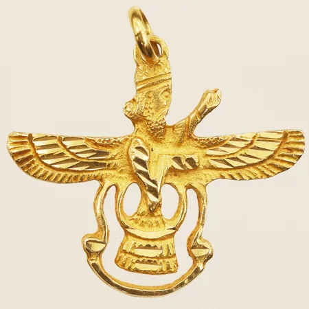 Hänge längd 35mm bredd 35mm, 18K Vikt: 5,4 g