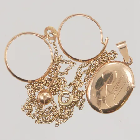 Diverse guld defekt 14K 5,2g.