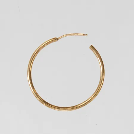 Örhänge, böjd, 9K  Vikt: 1,3 g