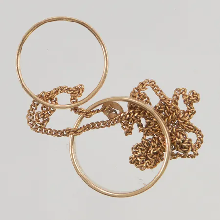 Diverse guld defekt/gravyr, 18K 9,7g.