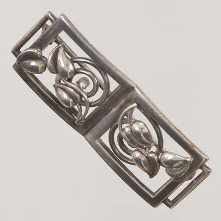 Brosch 45x18mm 830/1000 Silver 7,5g.