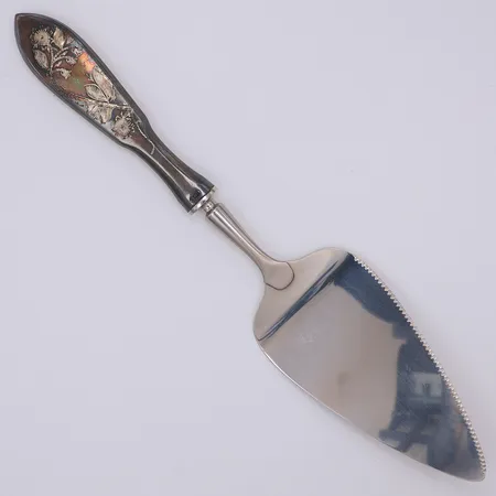 Tårtspade modell Tornedal 25,5cm, knivdel i stål, 830/1000 silver Vikt: 92,1 g