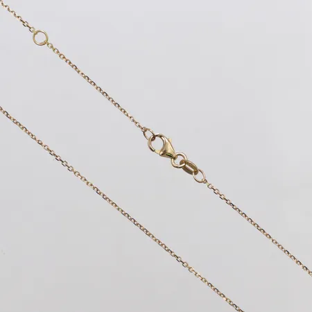Kedja Ankar längd 42/45cm bredd 1mm, 18K  Vikt: 1,6 g